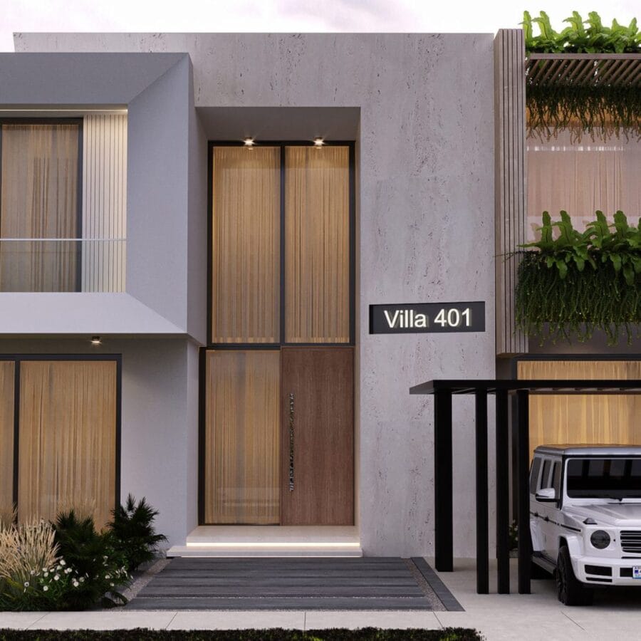 Facade Exterior Villa – Riyadh